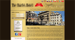 Desktop Screenshot of hotel-charles.cz