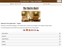 Tablet Screenshot of hotel-charles.cz